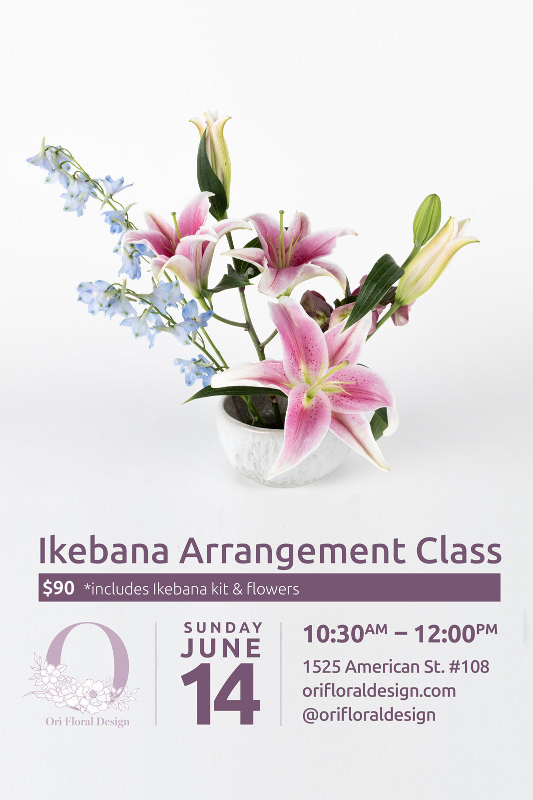 Ikebana Arrangement Class