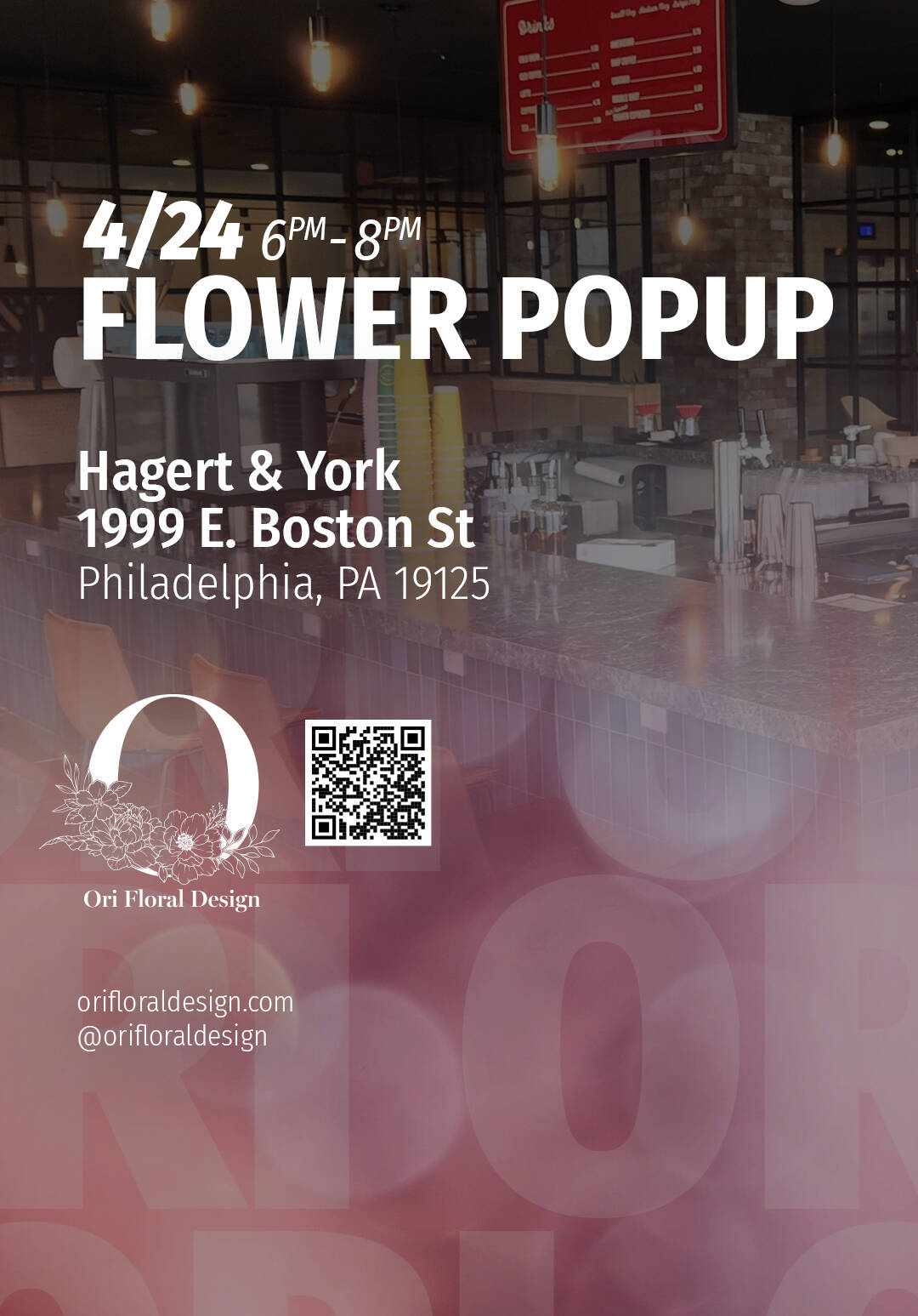 Flower Pop-up at H&Y
